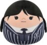 Squishmallows Original 8-Inch Wednesday in Uniform Collectable Cute Plush Toy, Cuddly Toys for Children, Soft Toys, Cute Teddies Suitable for Girls and Boys Ages 3