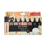 Stabilo Boss Original NatureCOLORS Highlighter Pack of 8 Assorted Colours