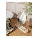 Stacey Solomon Natural Marble-Effect Bathroom Mirror