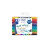 Staedtler 3004 TB12 Design Journey Double-Ended Brush Pens, 12-Pack