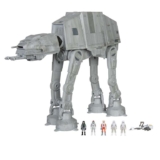 Star Wars Micro Galaxy Squadron AT-AT Walker – 10-Inch Assault Class Vehicle with Five 1-Inch Micro Figures