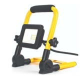 Status Sorento 10W LED Portable Work Light, 800lm, IP65 Weatherproof Adjustable Twin-Pivot with 13A UK Plug for Site
