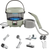 Steam Cleaner Handheld, 2500W Powerful Steam Cleaner with 6 Brush Heads,220V Multiuse Steamer for Deep Cleaning Upholstery, Car, Kitchen, Bathroom, Tile & Grout