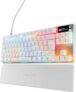 SteelSeries Apex Pro TKL Gen 3 – White Gaming Keyboard – Adjustable Hall Effect Switches OmniPoint 3.0 – Game-Ready Presets – Rapid Trigger