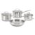 Stellar 7000 Profile 4 Piece Draining Cookware Set