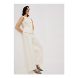 Stone Boucle Co Ord Waistcoat