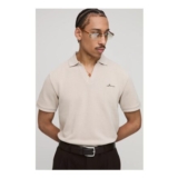Stone Slim Fit Embroidered Polo