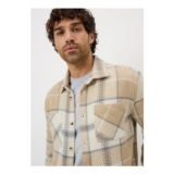 Stone Textured Check Jacket