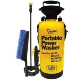 Streetwize Portawasher/Portable Power 8L Sprayer with xtra wash brush – Free c&c