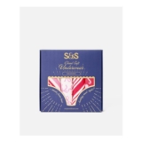 Stripe & Stare Candy Cane Wishes Knickers Pack of Four