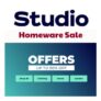 Studio Sale – up to 90% off on Homeware