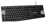 Styletech K100 Wired Keyboard – Black – Free C&C