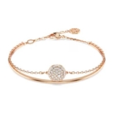 Sublima Bangle White, 18k Rose Gold Finish