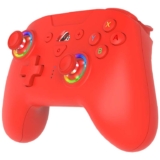 Subsonic Wireless Controller for Switch and Switch 2 Bluetooth – Controller with LED, Vibrations ant 6 Axis Gyro – Red
