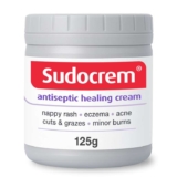 Sudocrem Antiseptic Healing Cream, Zinc Oxide Cream for Nappy Rash, Eczema, Acne, and Minor Burns, 125g (Pack of 1)