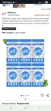 Sugar Free Chewing Gum Made with Xylitol Vegan, Aspartame Free, Gluten Free and Keto Friendly 55 Pieces (Pack of 6) S&S £14.80