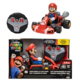 Super Mario Movie – Remote Control Car, Super Mario With Tail Pipes Light and Rumble Features