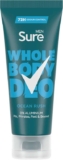 Sure Men Ocean Rush Whole Body Deodorant Cream 72h Odour Control 75ml