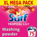 Surf Tropical Lily Washing Powder – 75 Washes 3.75 kg