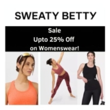 Sweaty Betty Sale – Upto 25% off on Womenswear