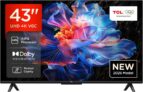 TCL 43V6C-UK 43 Direct LED TV, 4K HDR TV, Smart TV Powered by Google TV With Code (Members) / £179 Non Members