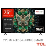 TCL 75C6K 75 Inch Mini LED Smart TV