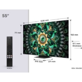 TCL Q7CUK 55 4K Ultra HD QD-Mini LED HDR Smart TV – 55Q7CUK