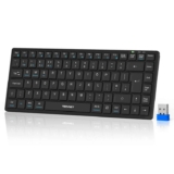 TECKNET 2.4G Wireless Keyboard, Rechargeable Bluetooth Keyboard for 4 Multi Devices. Sold by TerraGrow-EU FBA