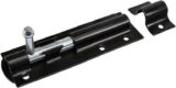 TIMCO 4 Straight Tower Bolt – Black