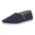 TOMS Men Alpargata Navy Recycled Cotton Canvas UK7.5