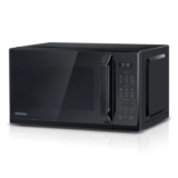 TOSHIBA Black Mirror Microwave 20Liter 800W Digital Solo Small Microwave