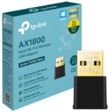 TP-Link Archer TX20U Nano AX1800Mbps WiFi 6 Wireless MU-MIMO USB Adapter, Fast WiFi Dongle, Dual-Band Wireless USB Adapter for PC