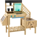 TP Toys Wooden Deluxe Potting Bench – Includes Pots, Water Butt And Splash Tray. Viewing Window So Children Can Peek And See How Their Vegetables Are Growing, Made From Fsc Certified Wood – 3 Years