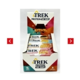 TREK Protein Oat Bars Variety Pack Plant-Based Flapjack Bars 16 X 50g