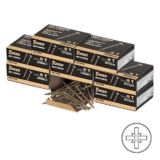 TURBO PZ Double-countersunk Zinc-plated Carbon steel (C1022) Screws trade pack, Pack of 2000