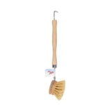 Tala Wooden Dish Brush with Natural Fibers, Long-Reach Replaceable Heads