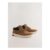 Tan Brown Knitted Collar Ankle Boots Mens
