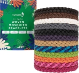 Tanness 12 Pack Mosquito Repellent Bracelet