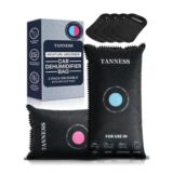 Tanness 2-Pack 1kg Car Dehumidifier Bags with Anti-Slip Pads