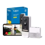 Tapo D230S1 2K 5MP Video Doorbell with Battery & Chime – Wireless