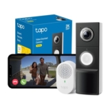 Tapo D235 Doorbell, 2K/5MP, Wireless or Wired, IP66, AI Detection