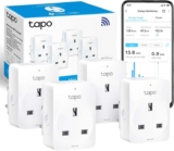 Tapo P110 (4-Pack) Smart WiFi Plug, Energy Monitoring, No Hub Required – W/Code
