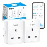 Tapo P110 Smart Plug 2-Pack, WiFi, Energy Monitoring, Voice Control