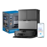 Tapo RV50 Pro Omni 15000Pa Suction Robot Vacuum Cleaner with Mop, All-in-One Dock(60C Hot Water Wash/Dry)