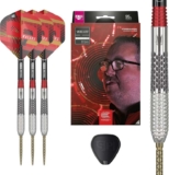 Target Darts Stephen Bunting G5 95% Tungsten Dart Set, Steel Tip Swiss Point Darts 25G Only – Sold by Target Darts FBA