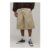 Taupe Balloon Fit Pleated Jorts