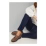Taupe Wide-Fit Paula Faux Suede Tassel Loafers