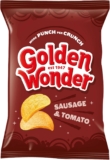 Tayto, Golden Wonder Sausage and Tomato Crisps, 32 x 32.5g