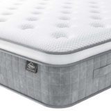 TeQsli 10 Inch 7-Zone Orthopaedic Single Mattress, 3FT Gel Memory Foam & Pocket Sprung Hybrid Medium Firm90x190x25cm