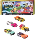 Teamsterz Street Machines Cars Playset Die-Cast Colour Changing Cars Water-Activated Toy Cars for Bath & Playtime Perfect Vehicle Toys for Kids Fun & Durable Cars for Ages 3 (5 Pack)